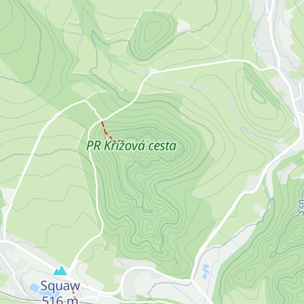 Map of Brána