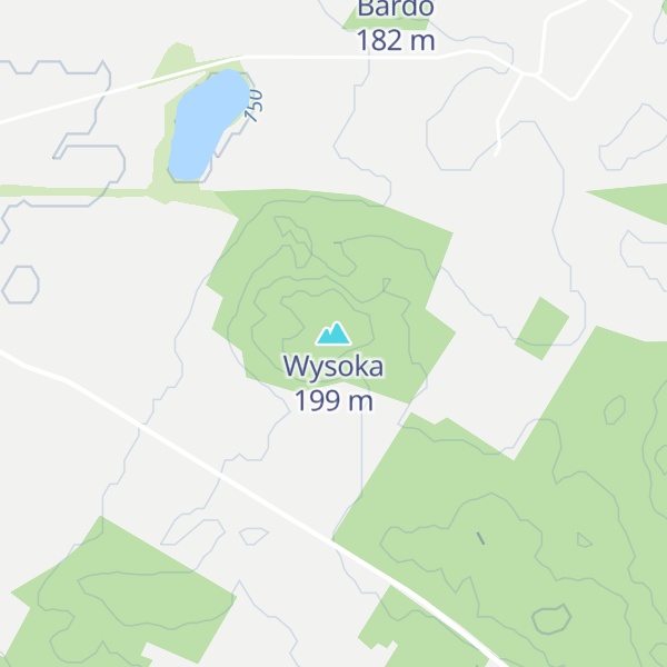 Map of Wysoka