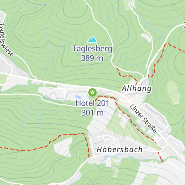 Map of Hotel 201