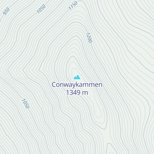 Map of Conwaykammen