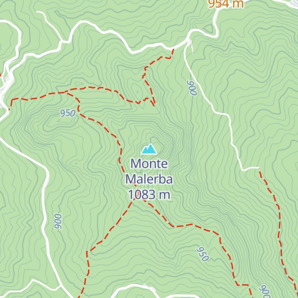 Map of Monte Malerba