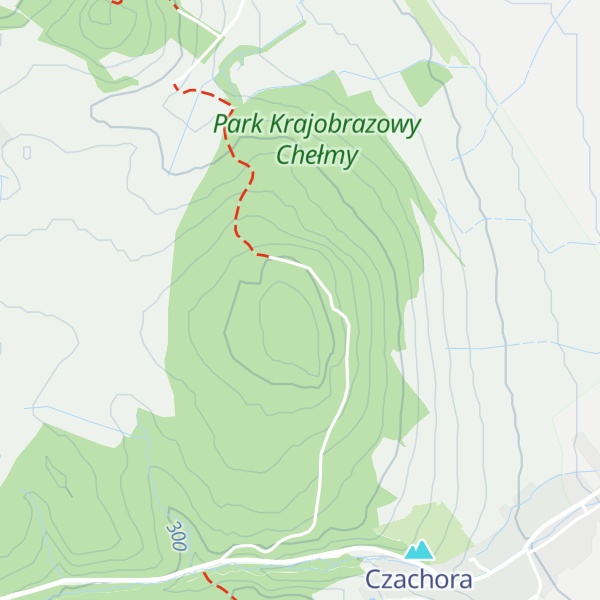Map of Bazaltowa Góra