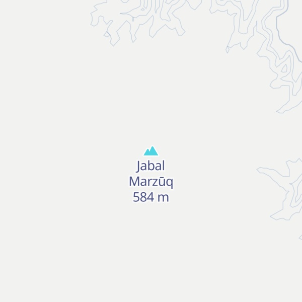 Map of Jabal Marzūq