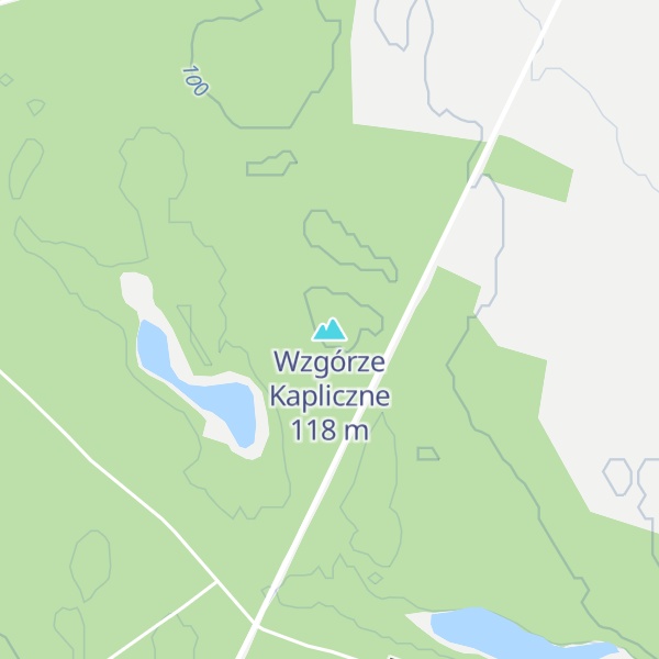 Map of Wzgórze Kapliczne