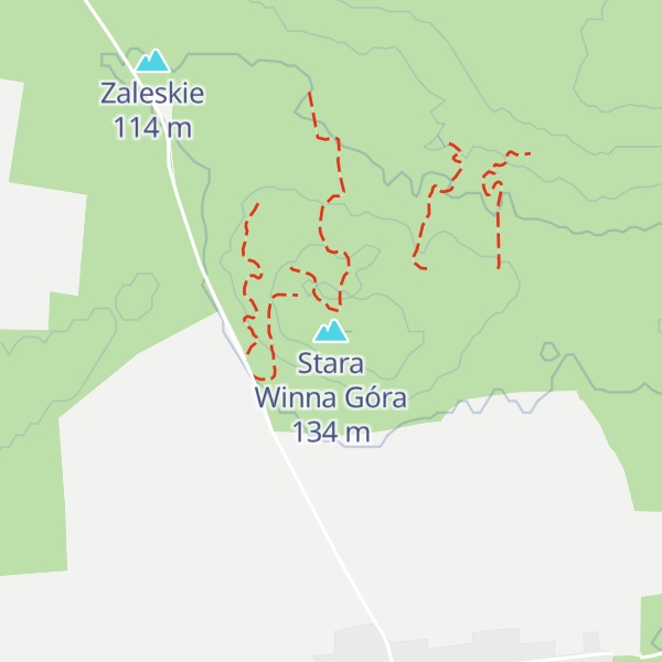 Map of Stara Winna Góra