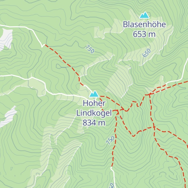 Map of Hoher Lindkogel