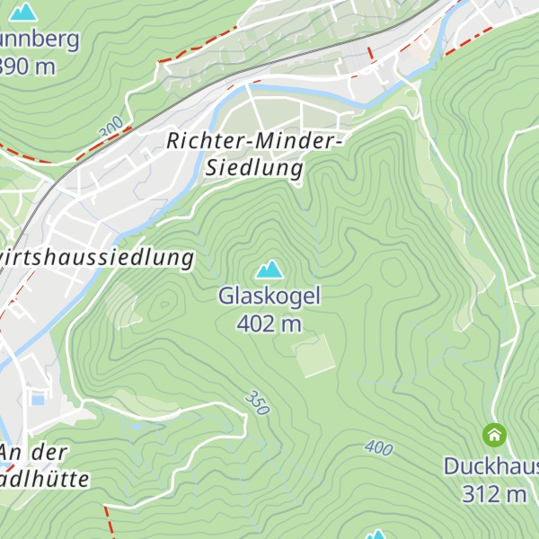 Map of Glaskogel