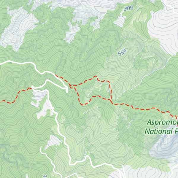 Map of Monte Petrotondo
