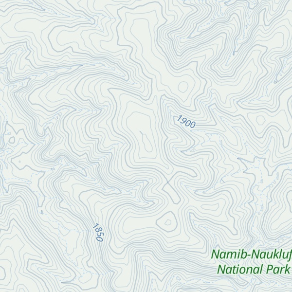 Map of Naukluftberge