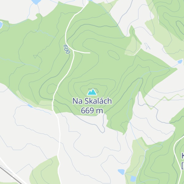 Map of Na Skalách