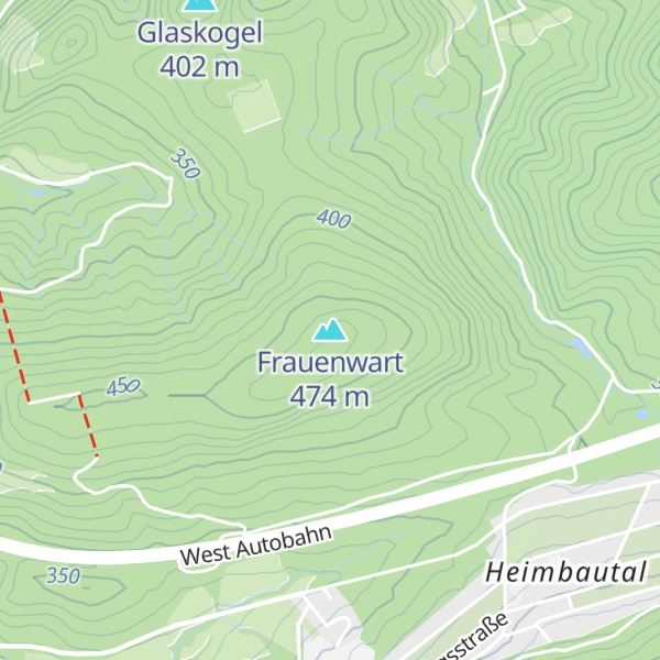 Map of Frauenwart