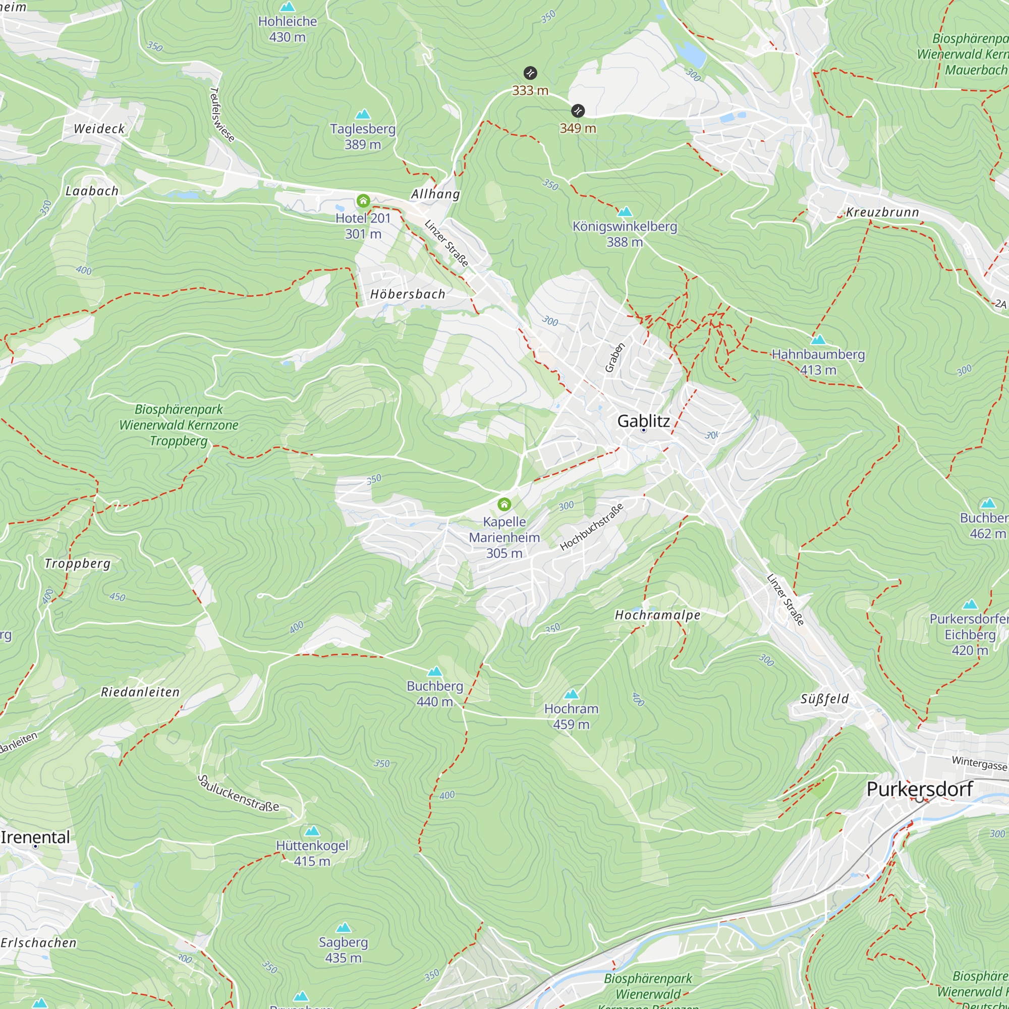 Kapelle Marienheim map