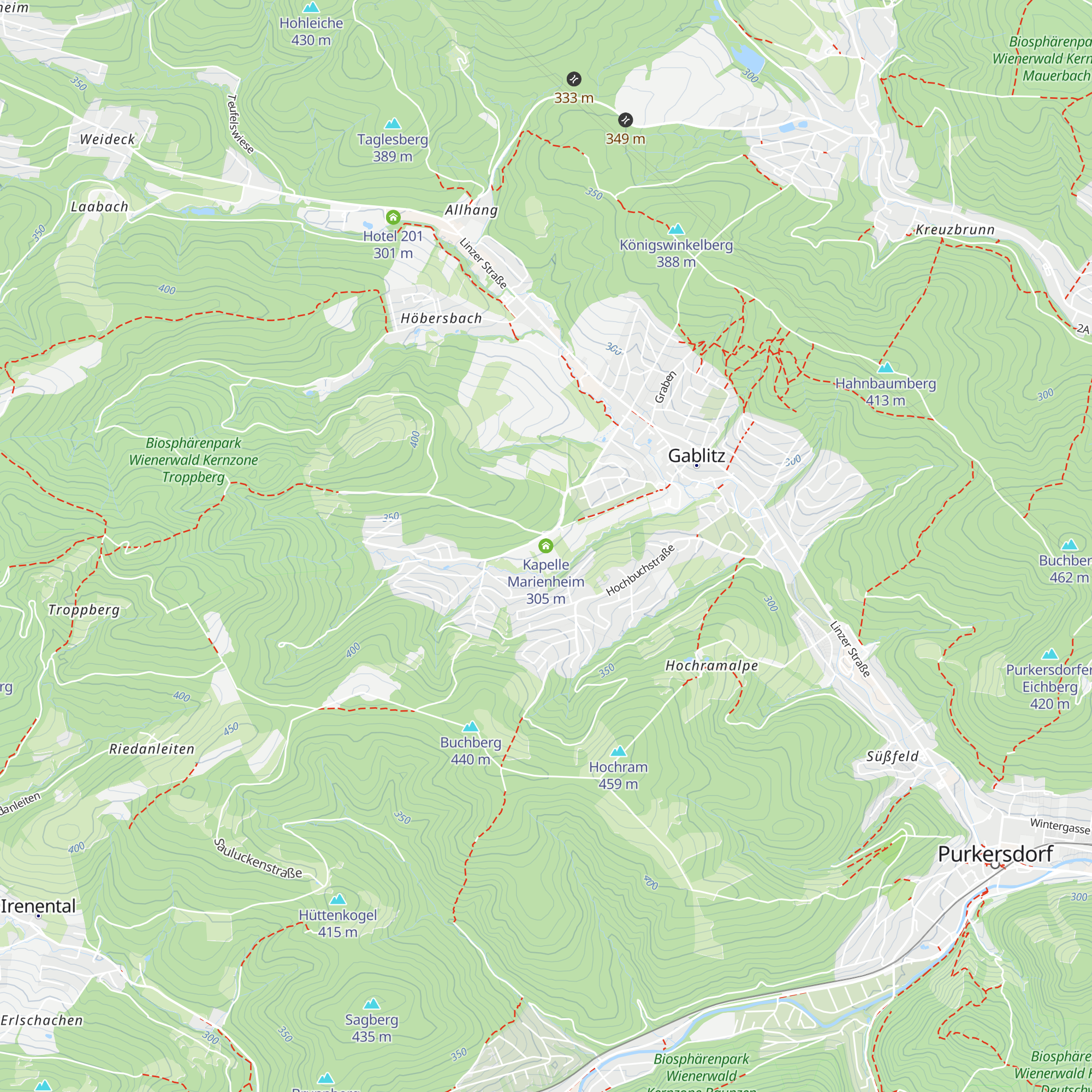 Kapelle Marienheim map