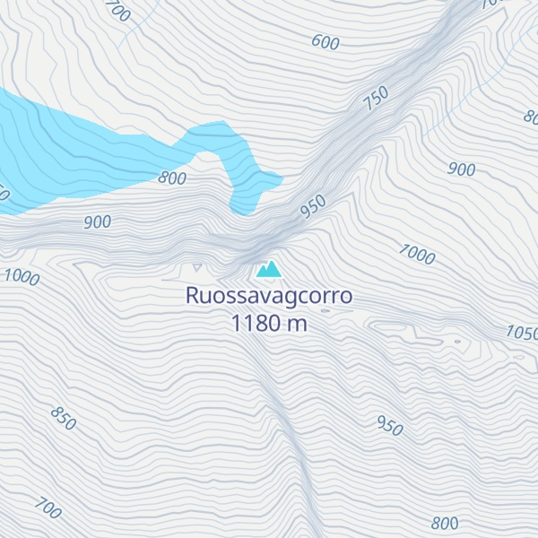 Map of Ruossavagcorro