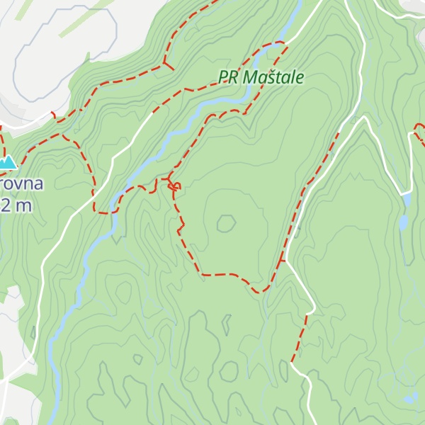 Map of Maštale