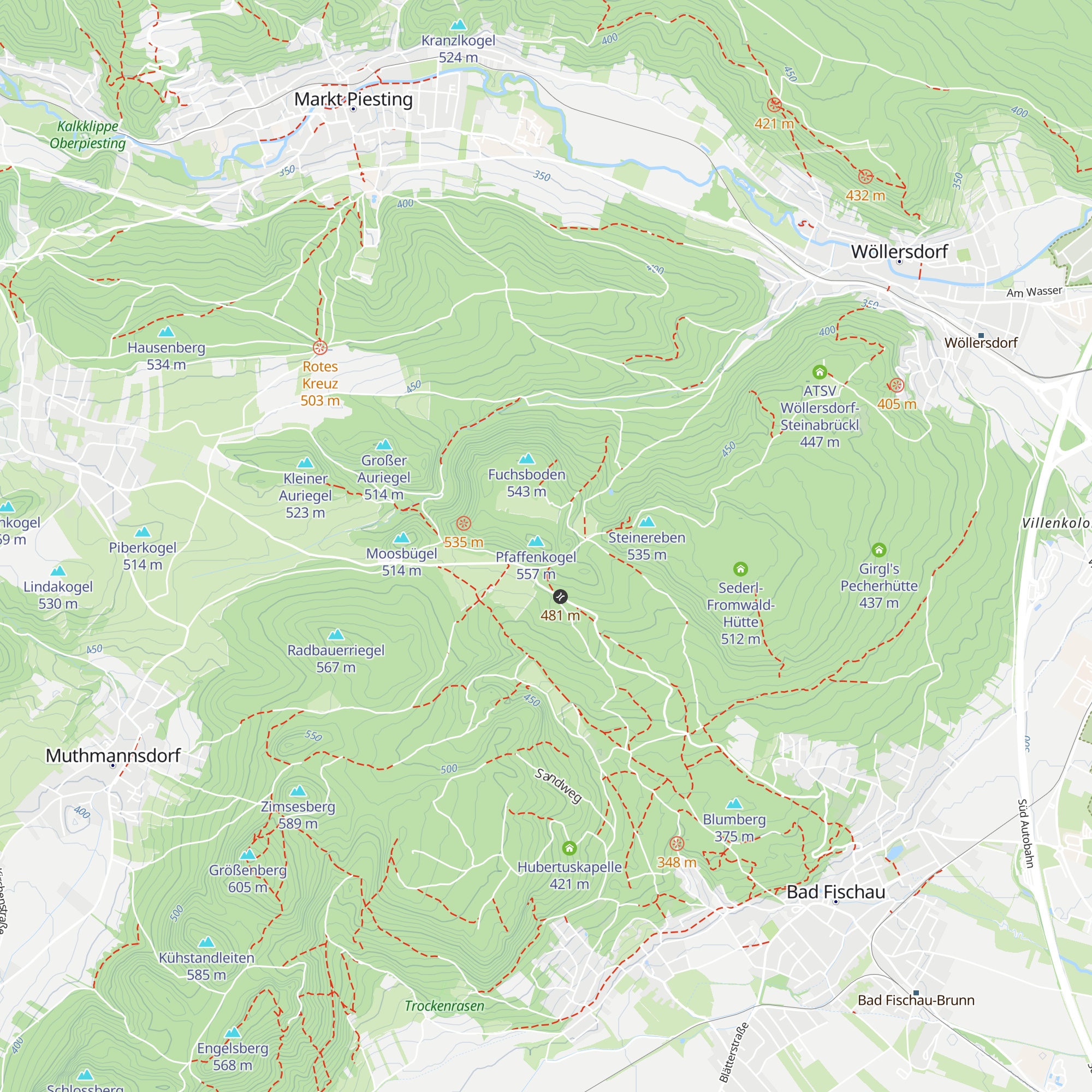 ehem. Finkenhaus map