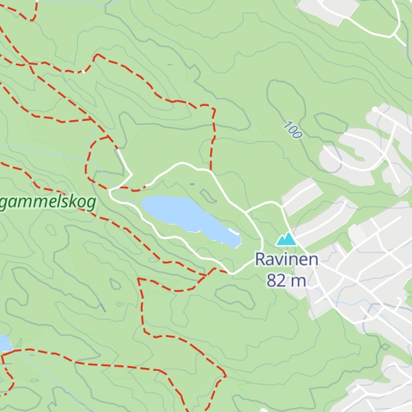 Map of Sektor badet