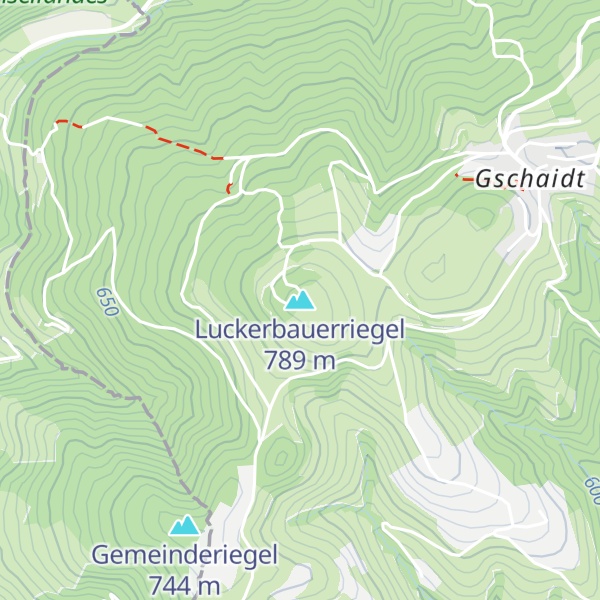 Map of Luckerbauerriegel