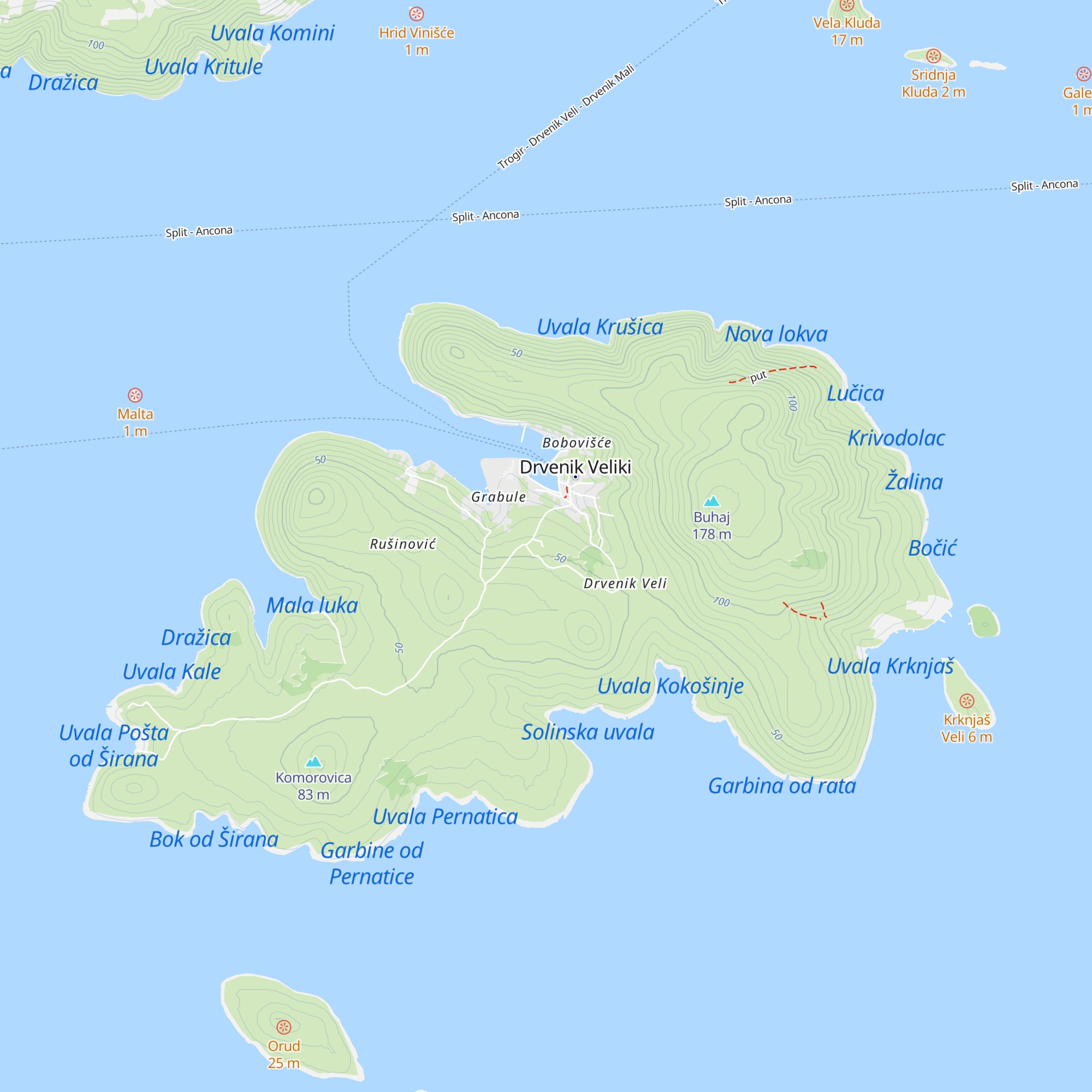 Apartment Siesta map