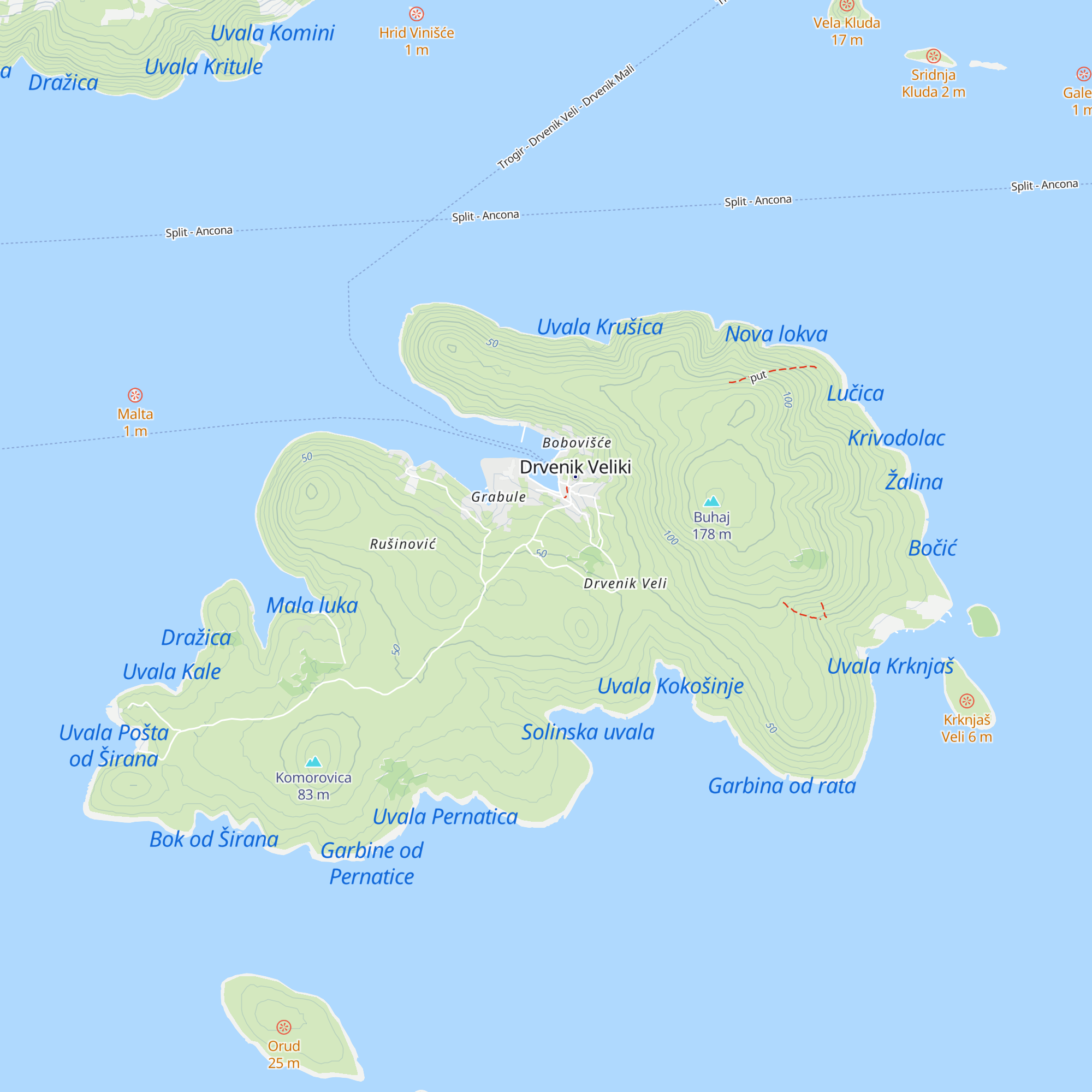 Apartment Siesta map
