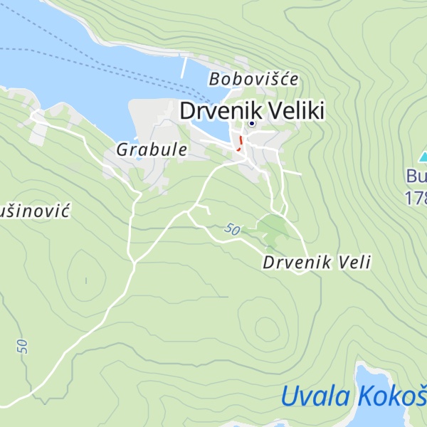 Map of Apartment Siesta