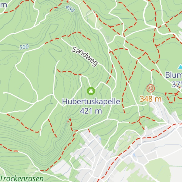 Map of Hubertuskapelle