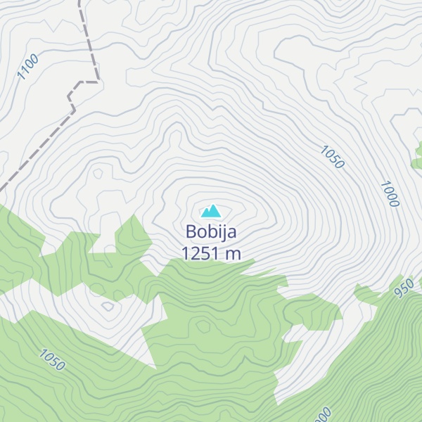 Map of Bobija