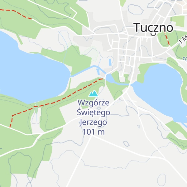 Map of Wzgórze Świętego Jerzego