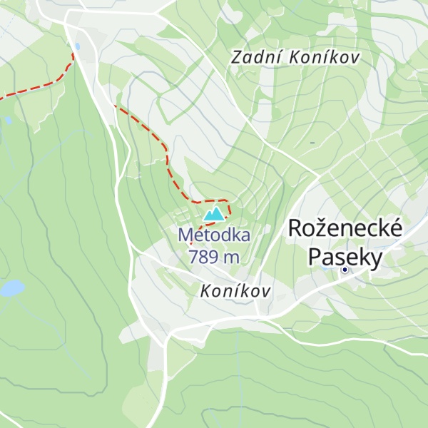 Map of Metodka
