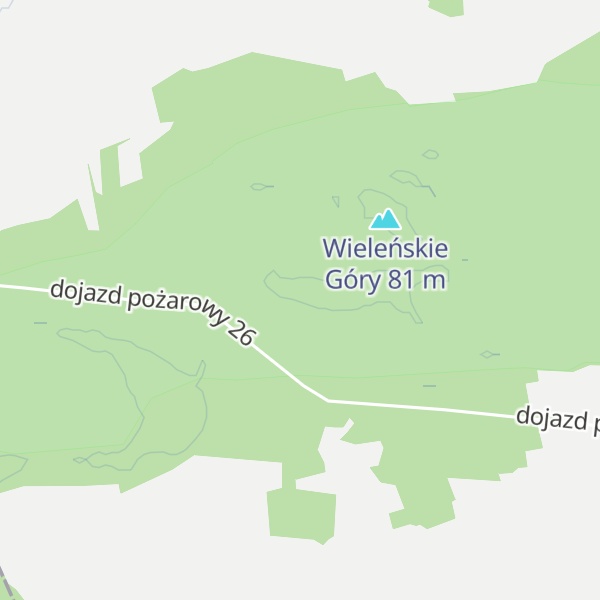 Map of Wieża