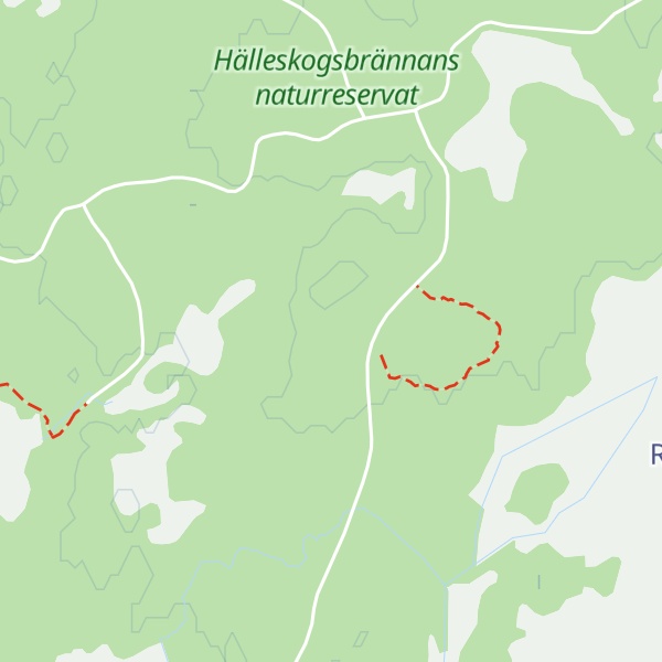 Map of Grävlingsberget