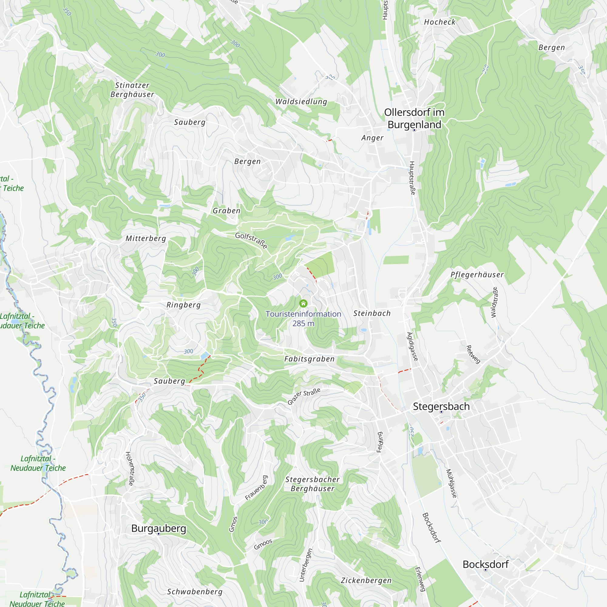 Touristeninformation map