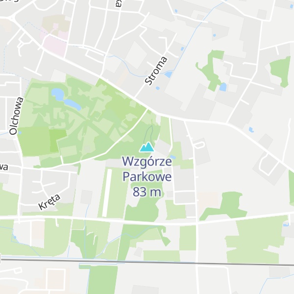 Map of Wzgórze Parkowe