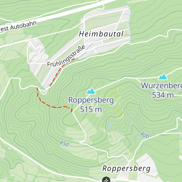 Map of Roppersberg