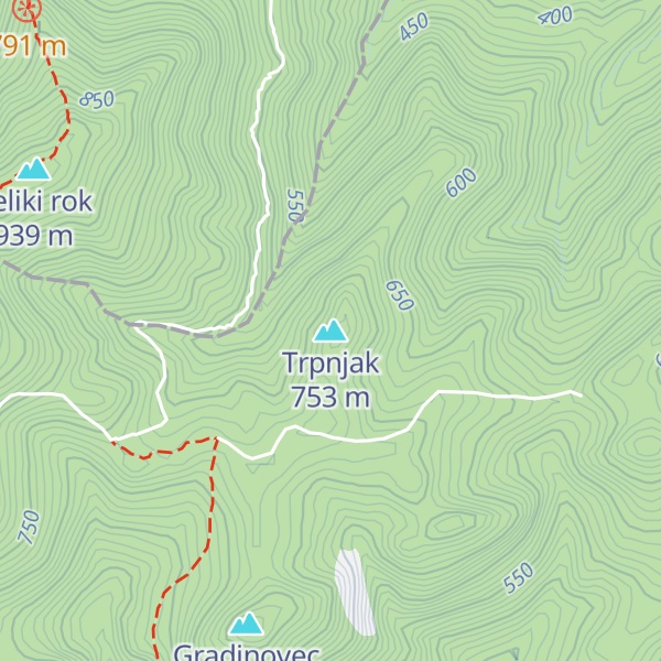 Map of Trpnjak