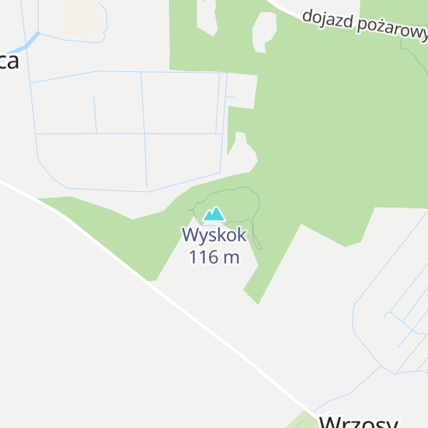 Map of Wyskok