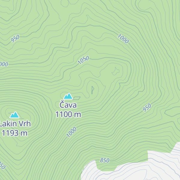 Map of Brdarov Vrh