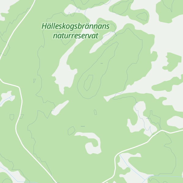 Map of Glasberget