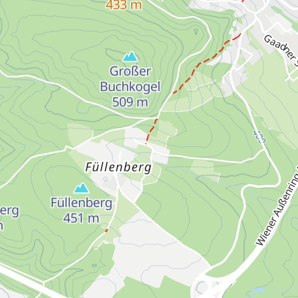 Map of Meierei Füllenberg