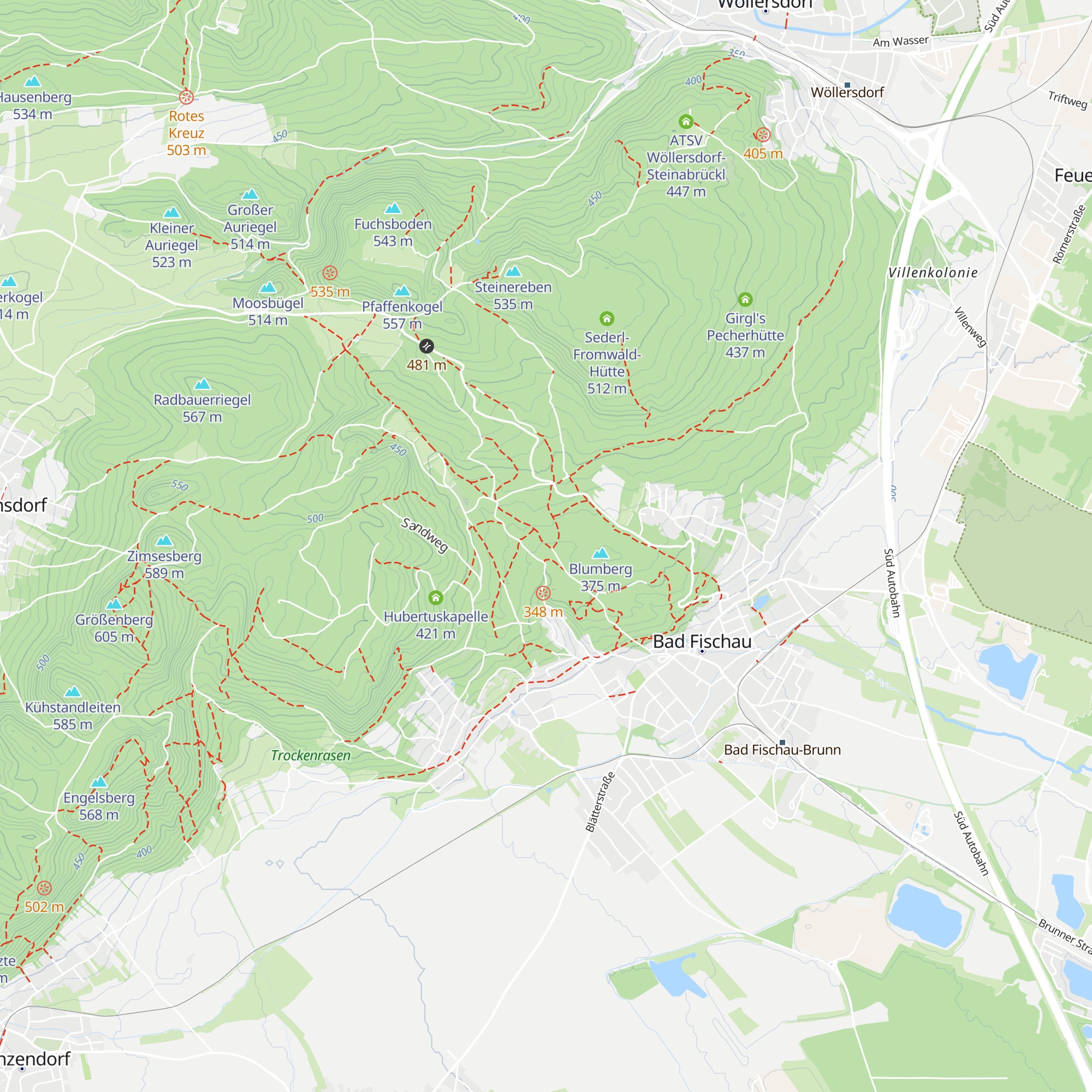 Hendelfarm map