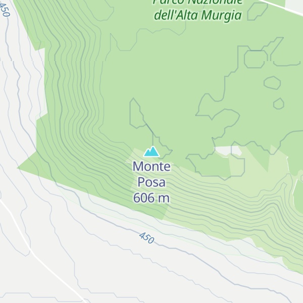 Map of Monte Posa