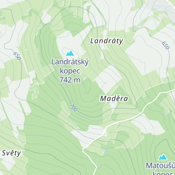 Map of Landrátský kopec [Telecí]