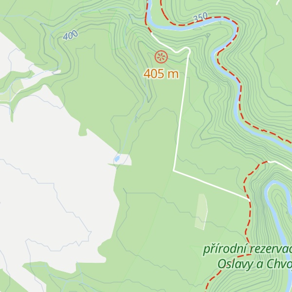 Map of Holý kopec