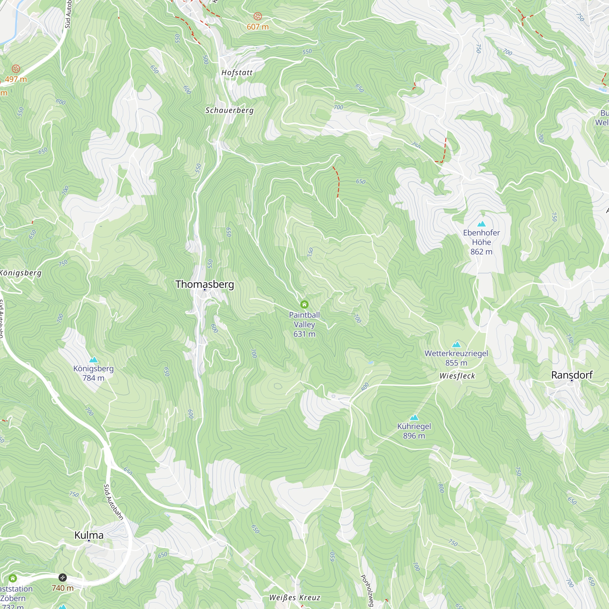 Paintball Valley map