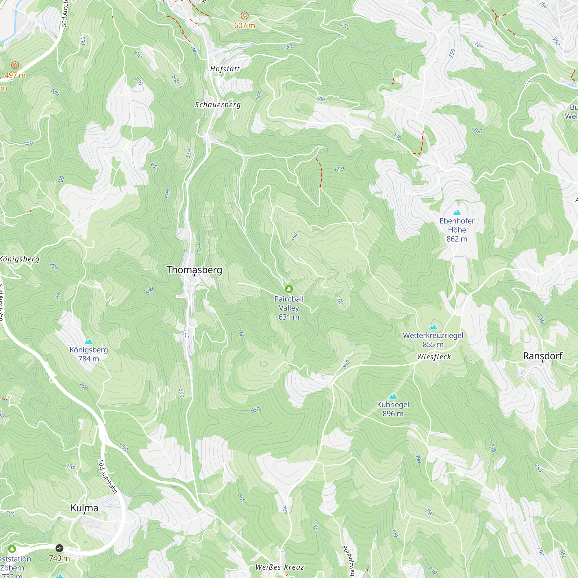 Paintball Valley map