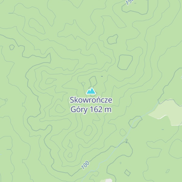 Map of Skowrończe Góry