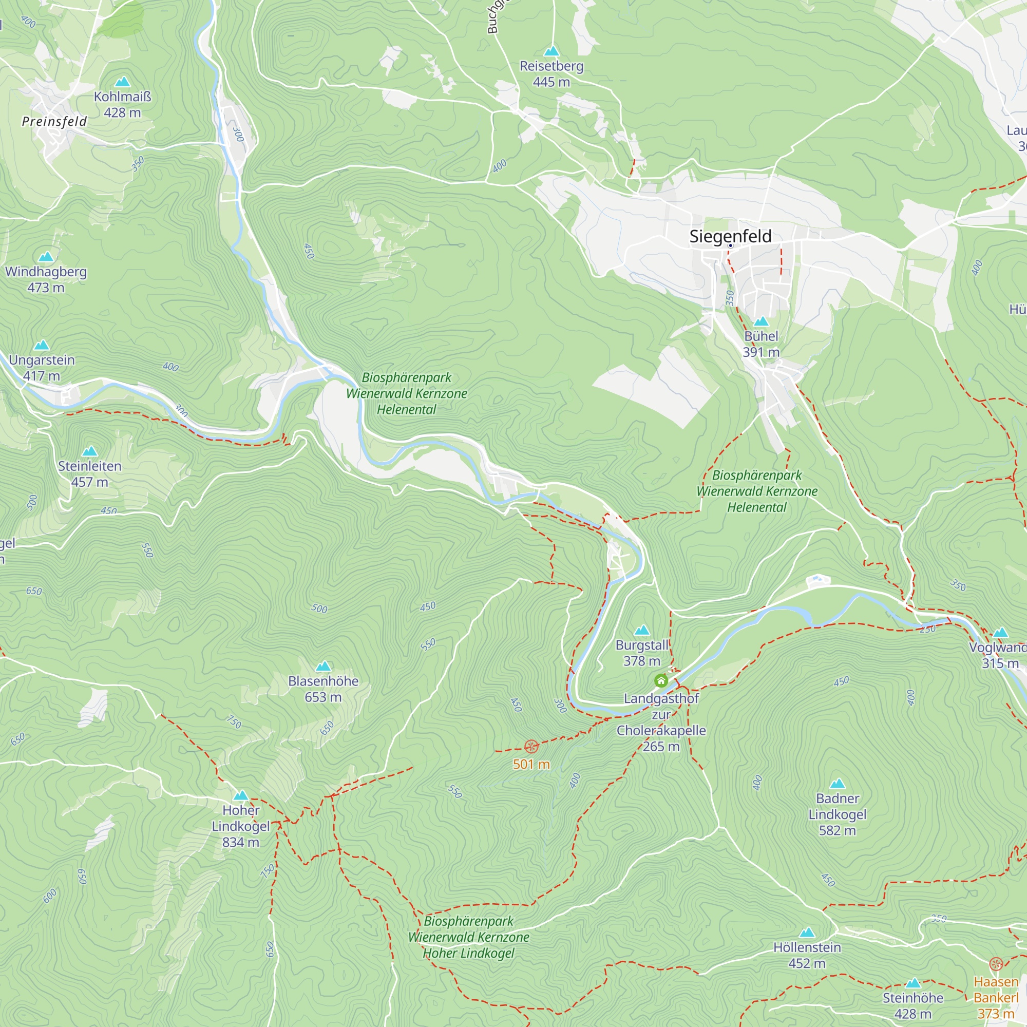 Augustinerhütte map