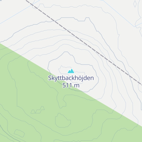 Map of Skyttbackhöjden