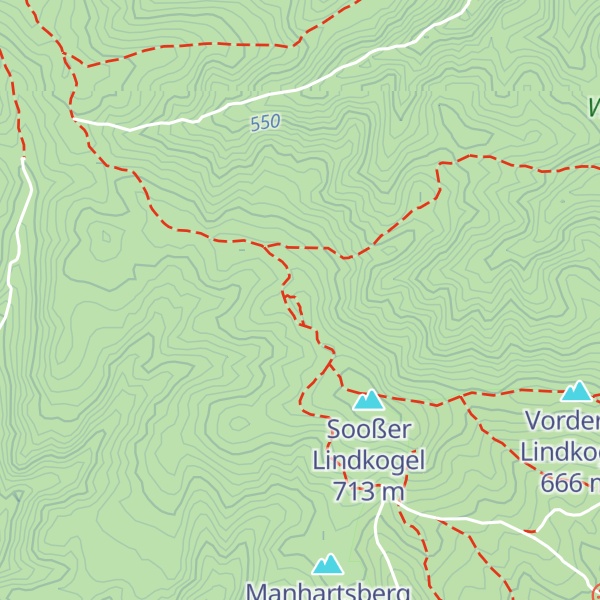 Map of Hinterer Lindkogel