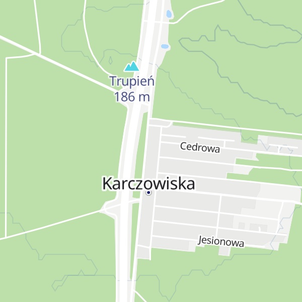 Map of Chata Karczowiska